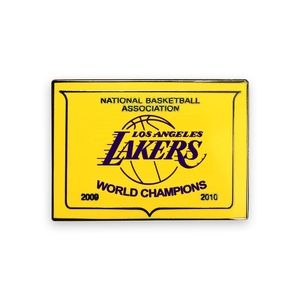 Lakers Championship Banner Lapel Pin